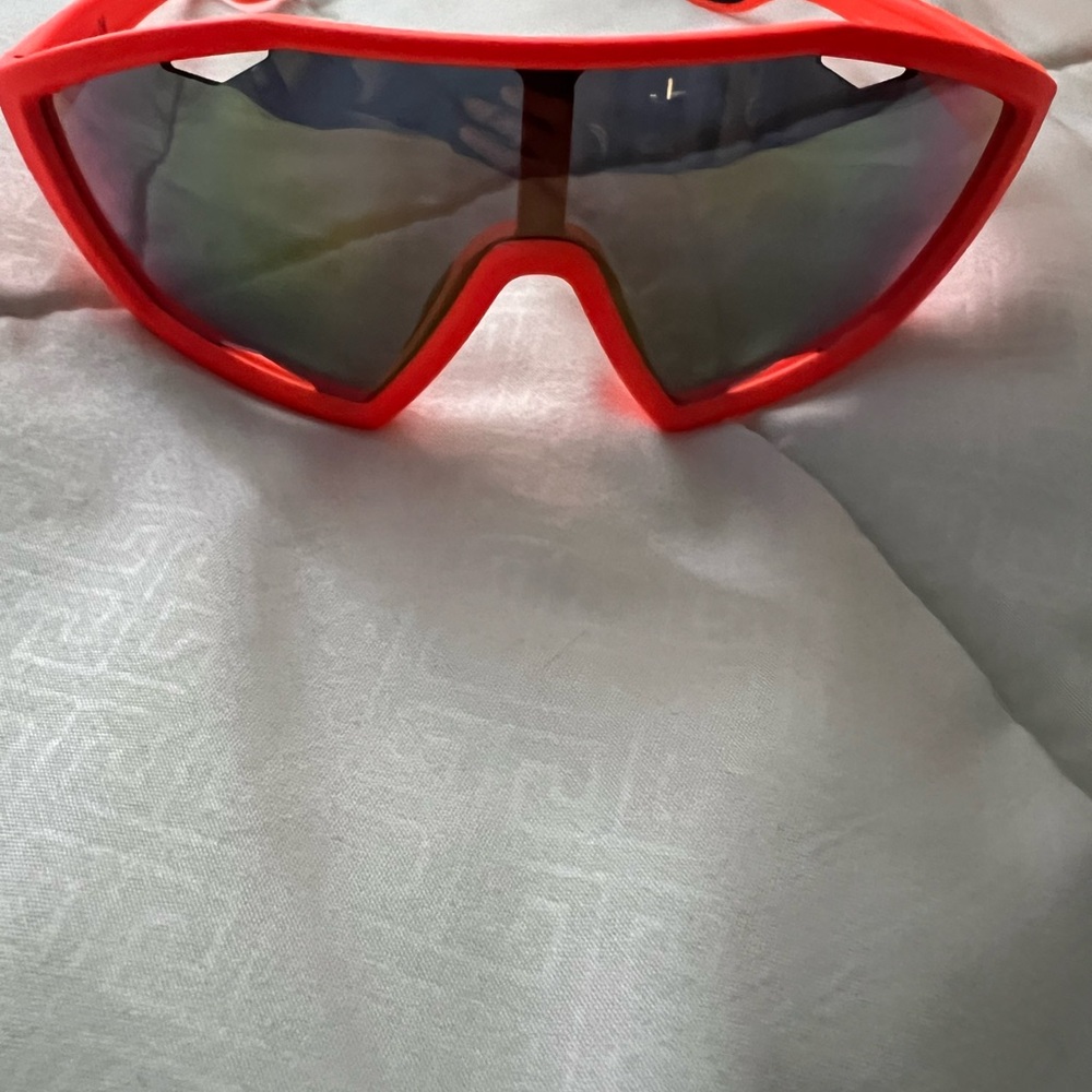 Red Sporty Sunglasses Prada